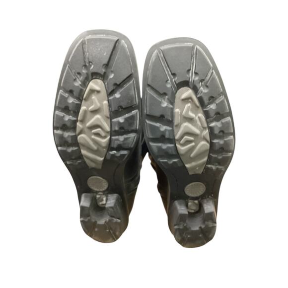 UGG Boots Women’s Size 10 Leather And Sheepskin Mid Calf Sheepskin Sole Inserts - Picture 6 of 9